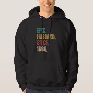 33 Wedding Aniversary For Him Epic Husband Since Hoodie