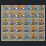 33rd Birthday: Spooky Halloween Theme, Custom Name Wrapping Paper<br><div class="desc">This scary and spooky Hallowe'en birthday themed wrapping paper design features a large number "33". It also features the message "HAPPY BIRTHDAY, ", plus a custom name. There are also depictions of a bat and a ghost on the front. Wrapping paper like this might be used when wrapping gifts or...</div>