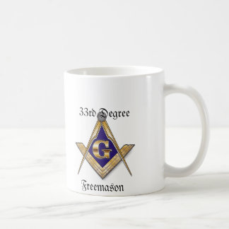 33rd Degree Freemason White Mug