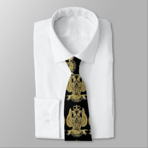 33rd degree mason tie