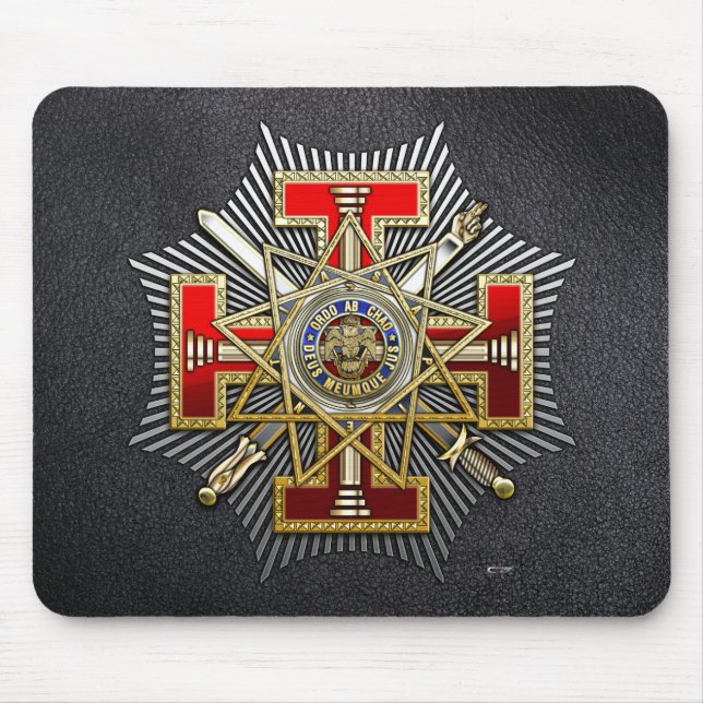 33rd Degree: Sovereign Grand Inspector General Mouse Pad (Front)