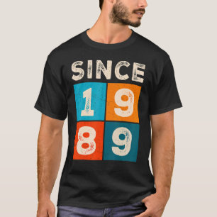 33th Birthday Awesome Since 1989 T-Shirt