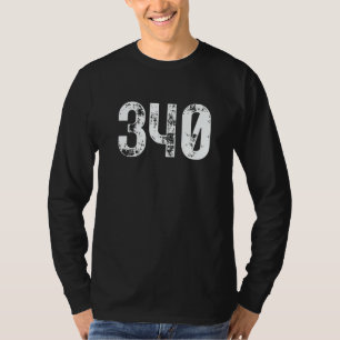 340 Area Code Virgin Islands Mobile Telephone Area T-Shirt