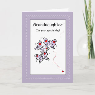 3423 Granddaughter Birthday, Religious Card