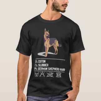 34 Cotton Slobber German Shepherd hair German Shep T-Shirt