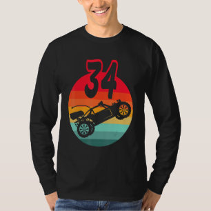 34th Birthday I Racing Gaming I Remote Control Rc T-Shirt