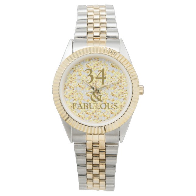 34th Birthday  Watch (Front)