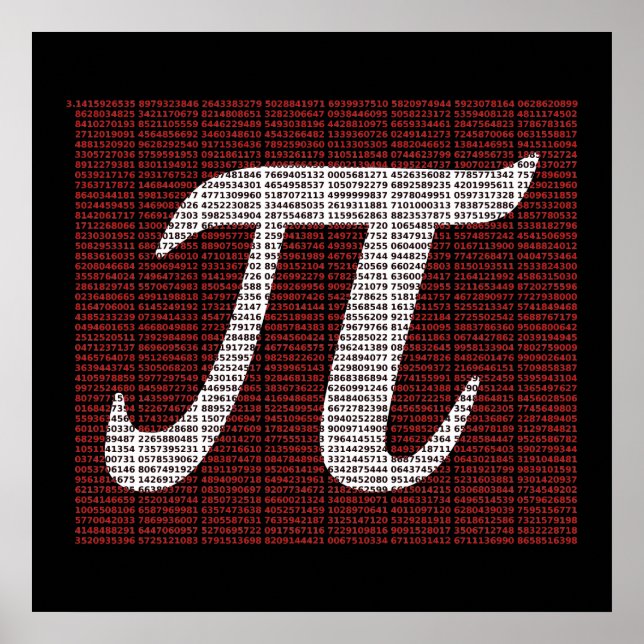 3500 Pi Poster (Front)