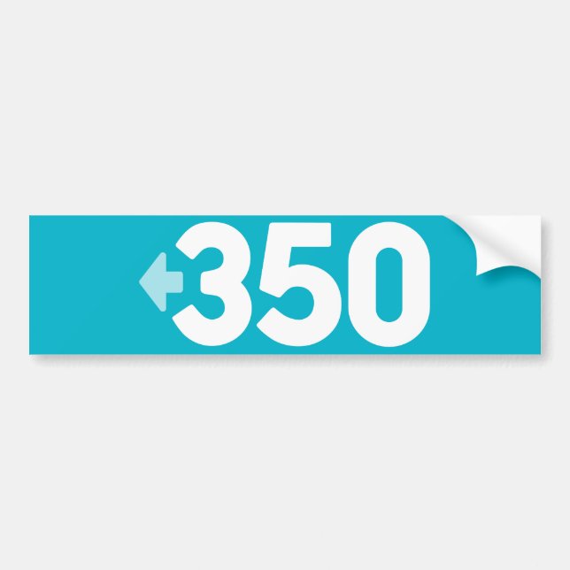 350 Bumper Sticker (Front)