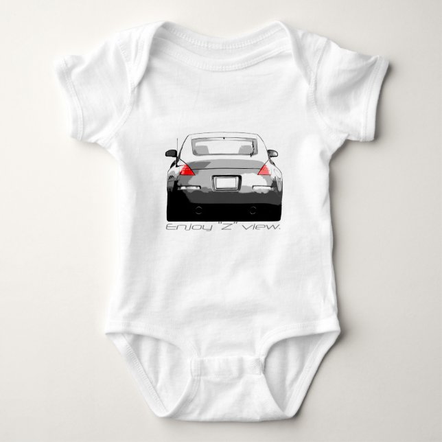 350Z "Enjoytheview." Baby Bodysuit (Front)