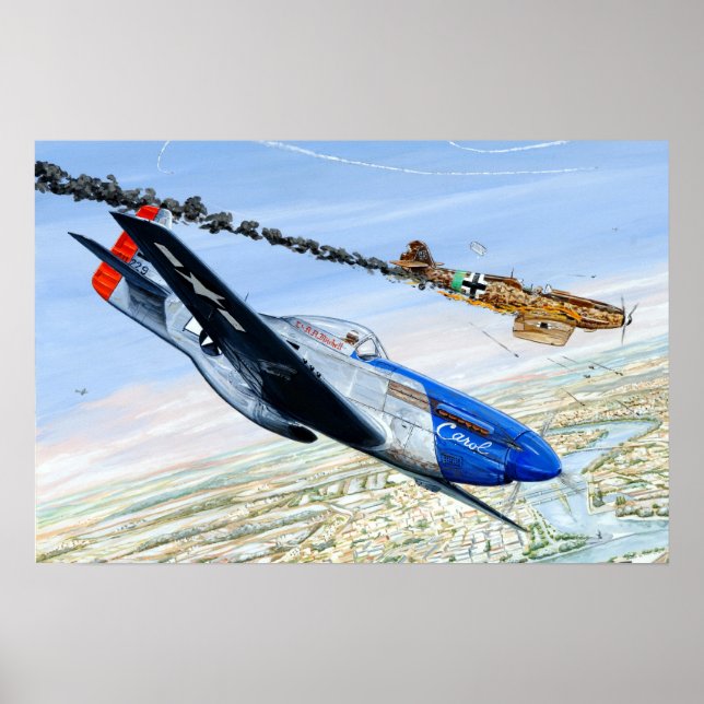 352nd FG P-51 MUSTANG Poster (Front)