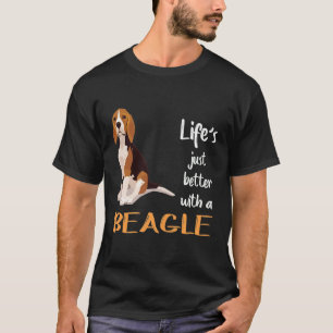 353 Life Just Better With A Beagle T-Shirt