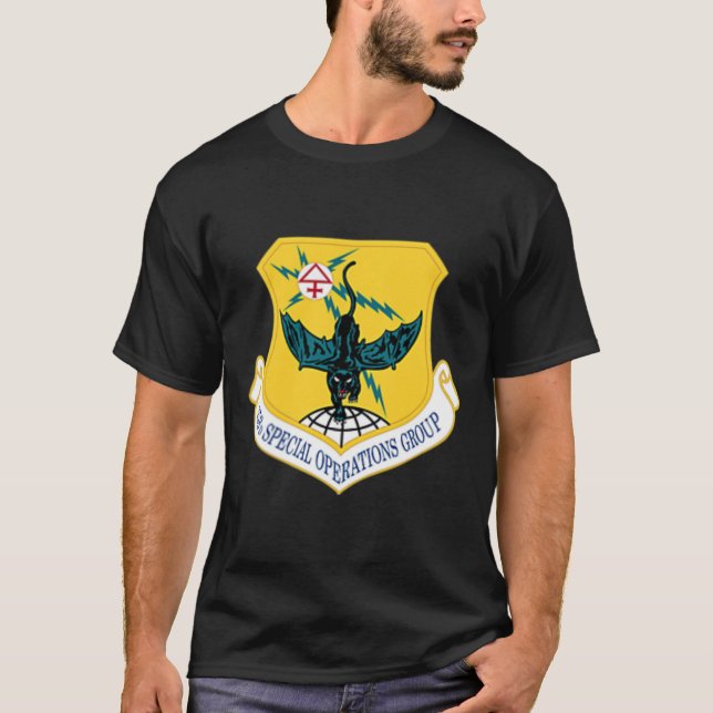 353rd Special Operations Group Air Force Military T-Shirt (Front)
