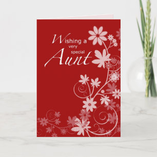 3561 Valentine Day Aunt Holiday Card