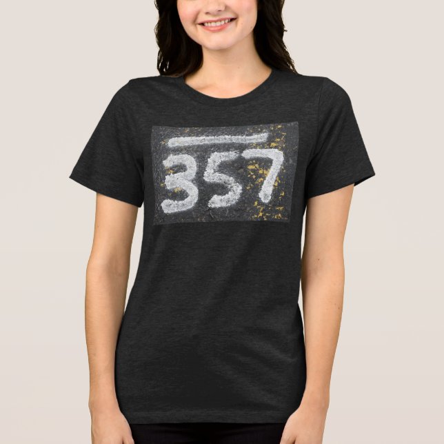 357 Mason's and Angel Number Tri-Blend Shirt (Front)