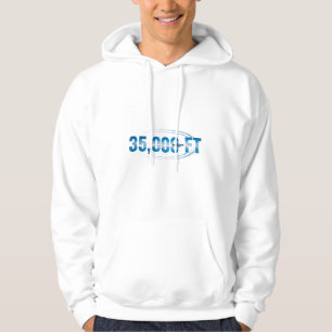 35,000 ft Aviation – Aeroplane Enthusiast Hoodie