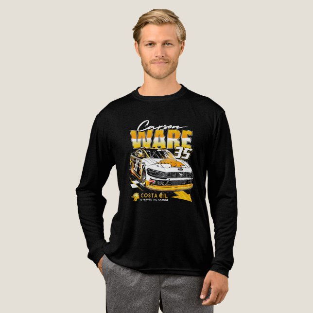 #35 Carson Ware Racing Long Sleeve Shirt – Costa O (Full Front)