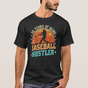 35 Year Old Baseball Rookie Player 35th Birthday M T-Shirt