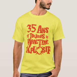35 years explosive character anniversary explosion T-Shirt