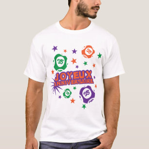 35 years number anniversary lottery happy ball T-Shirt