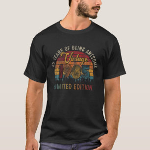 35 Years Of Being Awesome Vintage 1985 Limited Edi T-Shirt