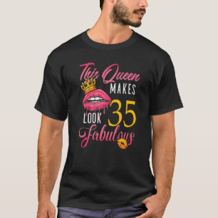 35 Years Old 35th Birthday  10 T-Shirt