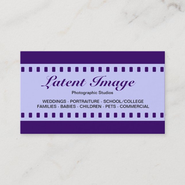 35mm Film 05 Business Card (Front)