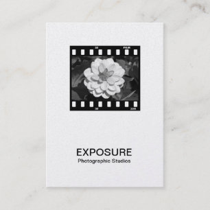 35mm Film Frame 01 (Gold) Business Card