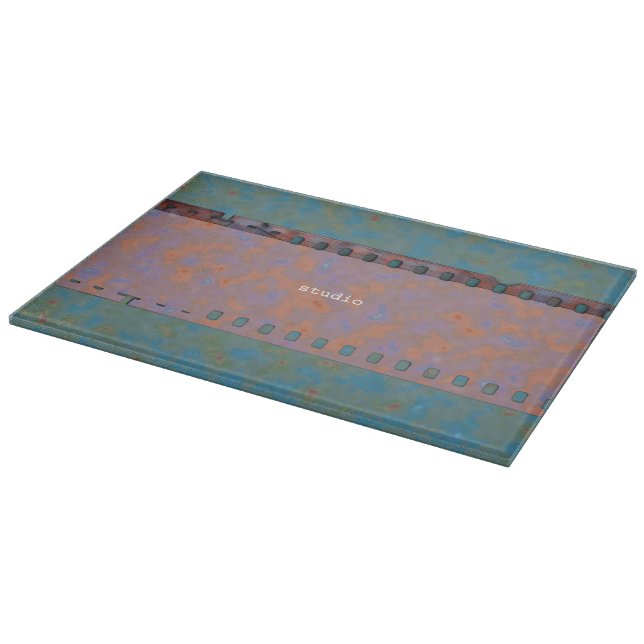 35mm Film Strip Cutting Board (Corner)