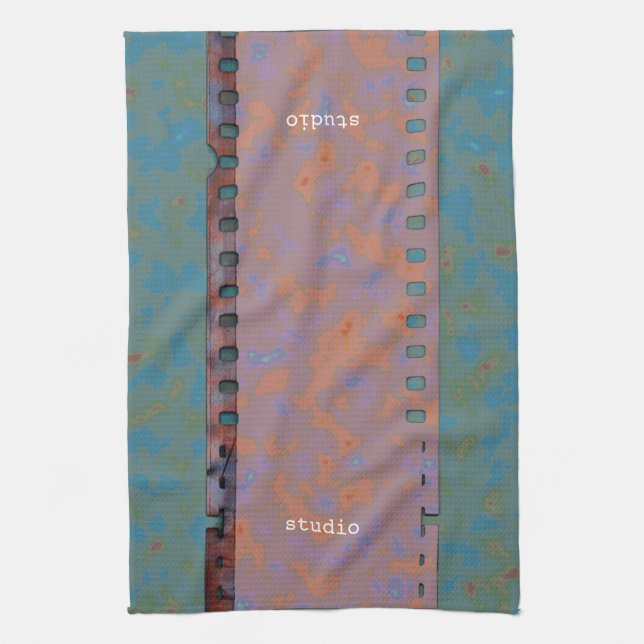 35mm Film Strip Tea Towel (Vertical)