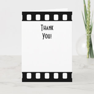 35mm Film Thank You Card