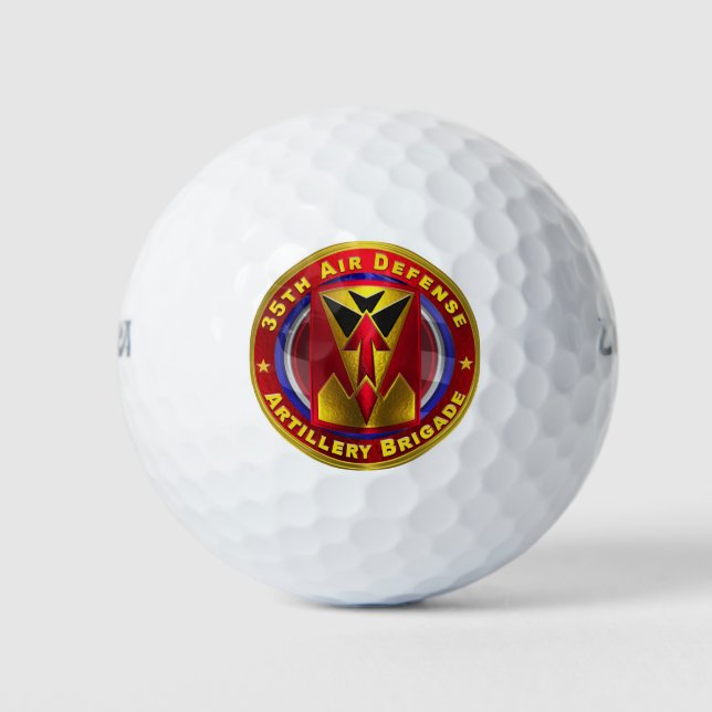 35th Air Defence Artillery Brigade  Golf Balls (Front)