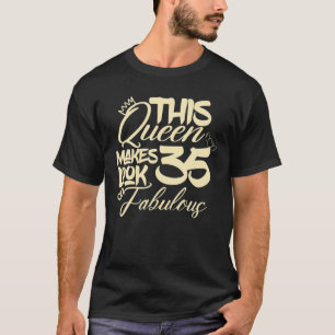 35Th Birthday-35Th Birthday Gift For Women T-Shirt