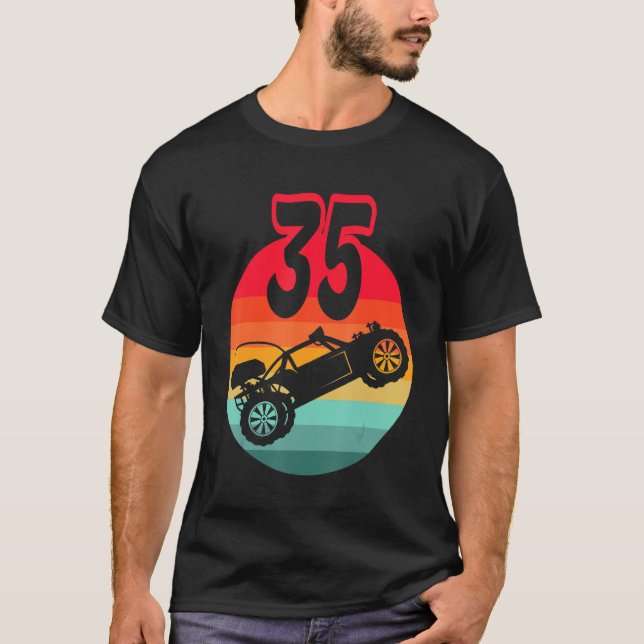35th Birthday I Racing Gaming I Remote Control Rc  T-Shirt (Front)