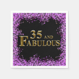 35th  Birthday  Napkin