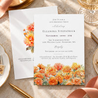 35th Birthday Party November Birth Month Flower