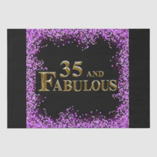35th Birthday Tissue Paper
