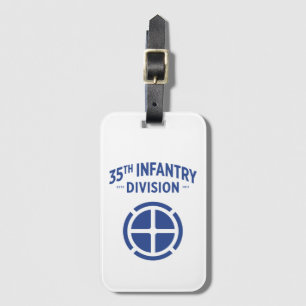 35th Infantry Division Badge Luggage Tag