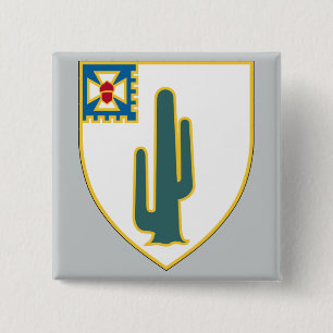 35th Infantry Regiment 15 Cm Square Badge