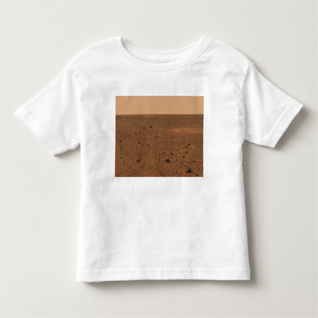 360-degree panoramic view of Mars Toddler T-Shirt (Front)
