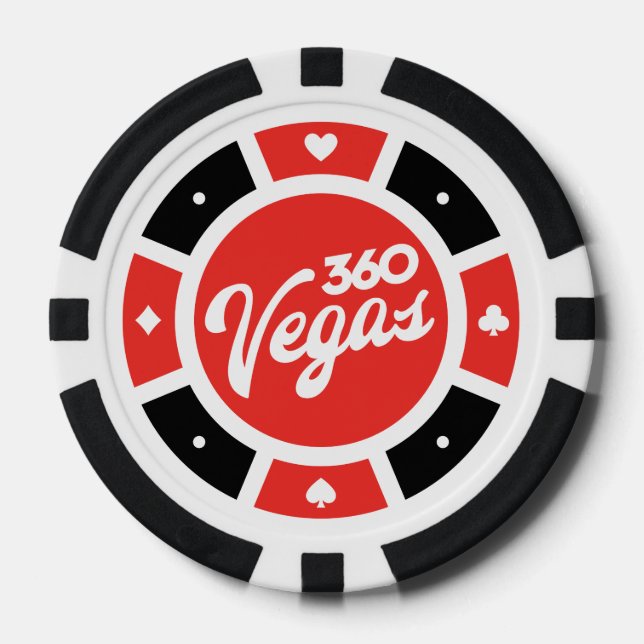360 Vegas Chip Logo - Throwback (Front)