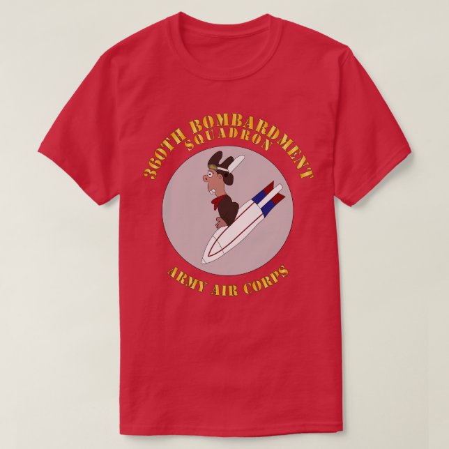360th Bombardment Squadron X T-Shirt (Design Front)