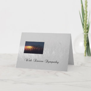 3628 Sympathy Trees Bird Card