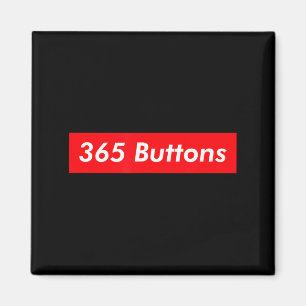 365 Buttons Gen Z Meme Magnet
