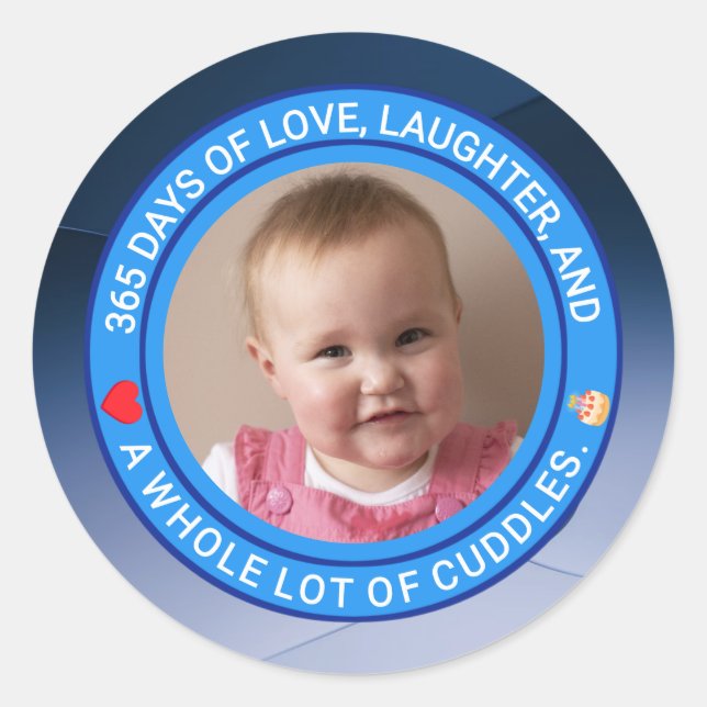 365 Days of Joy:Love, Laughter,and Cuddles Sticker (Front)