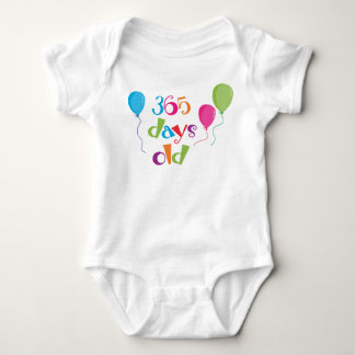 365 Days Old T-Shirt Baby Bodysuit