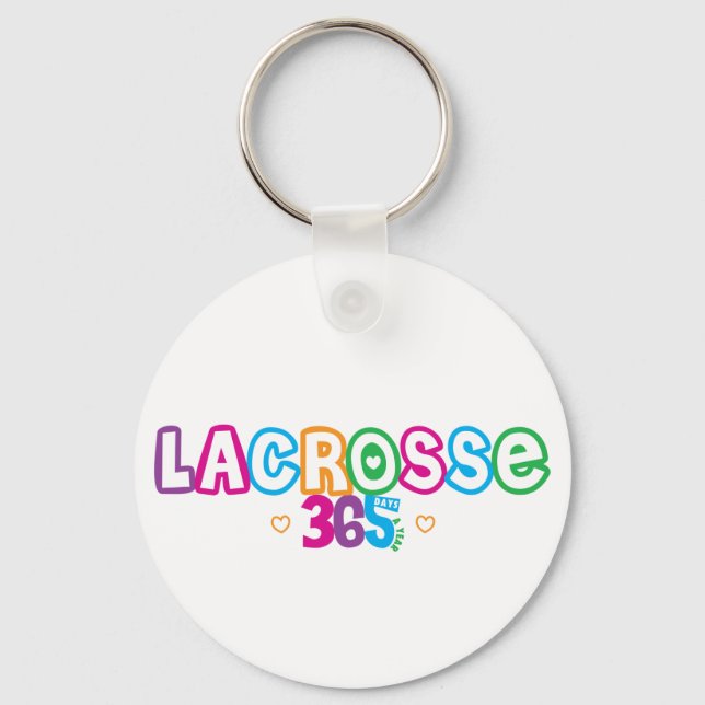 365 Lacrosse Key Ring (Front)