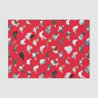 36 Pigeon Breeds Tissue Paper