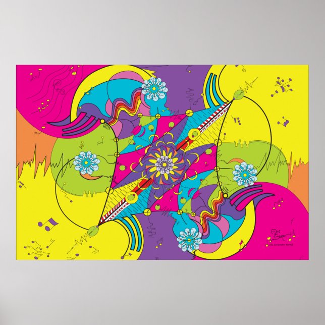 36"x24" CHI Energy Portal Print (Front)