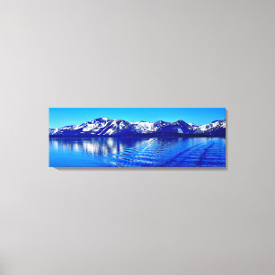 36" X 12" GORGEOUS LAKE TAHOE WRAPPED CANVAS PRINT